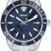 Versace Herren Quarzuhr Greca Urban Blau VEYCA0424