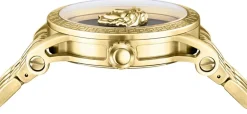 Versace Herren Quarzuhr V-Code Restyling Gold VESN00922
