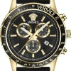 Versace Herren Uhr Sport Chrono Gold VEZCA0224