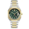Versace Herrenuhr Automatik V-Contempo Bicolor/Grün VE0I00325