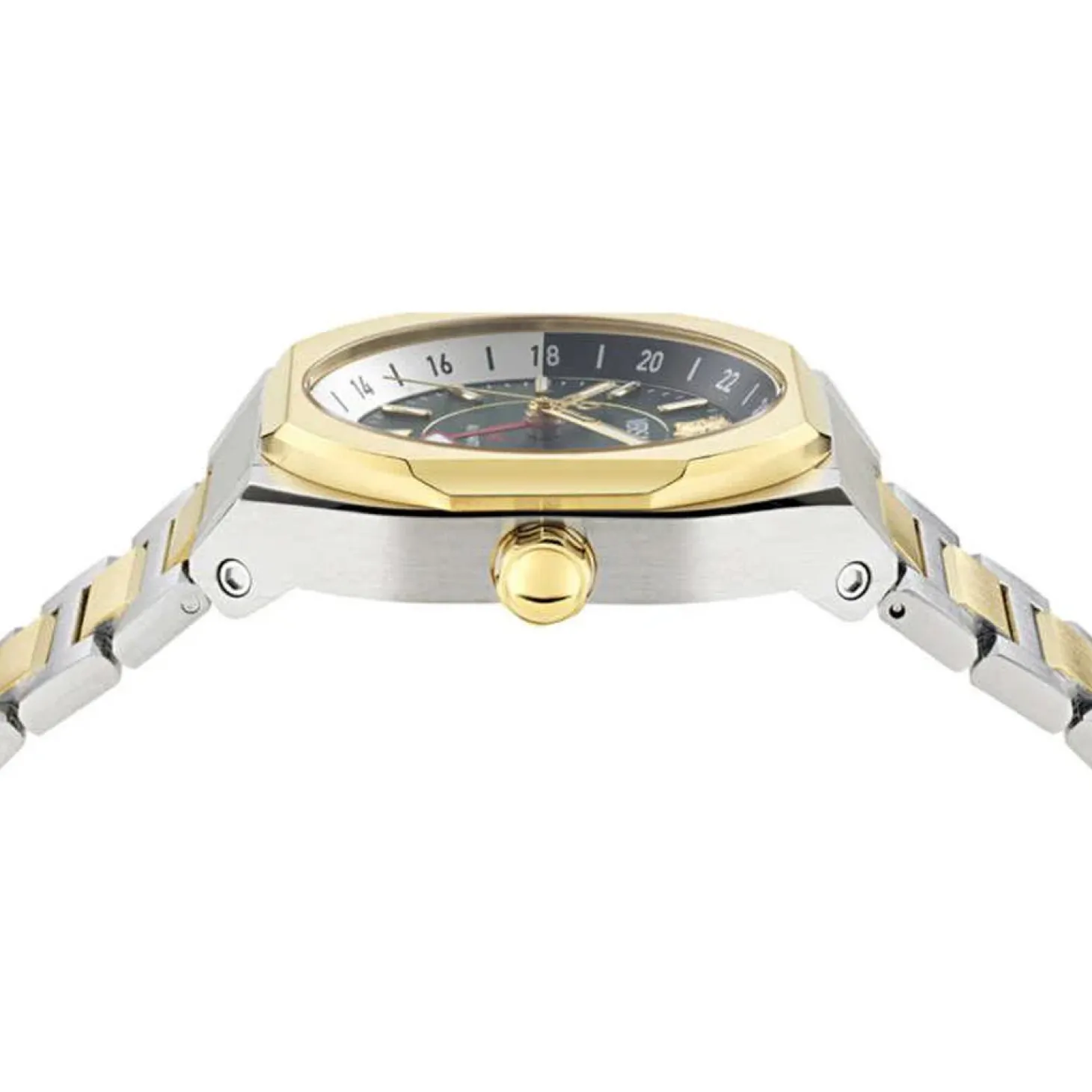 Versace Herrenuhr Automatik V-Contempo Bicolor/Grün VE0I00325