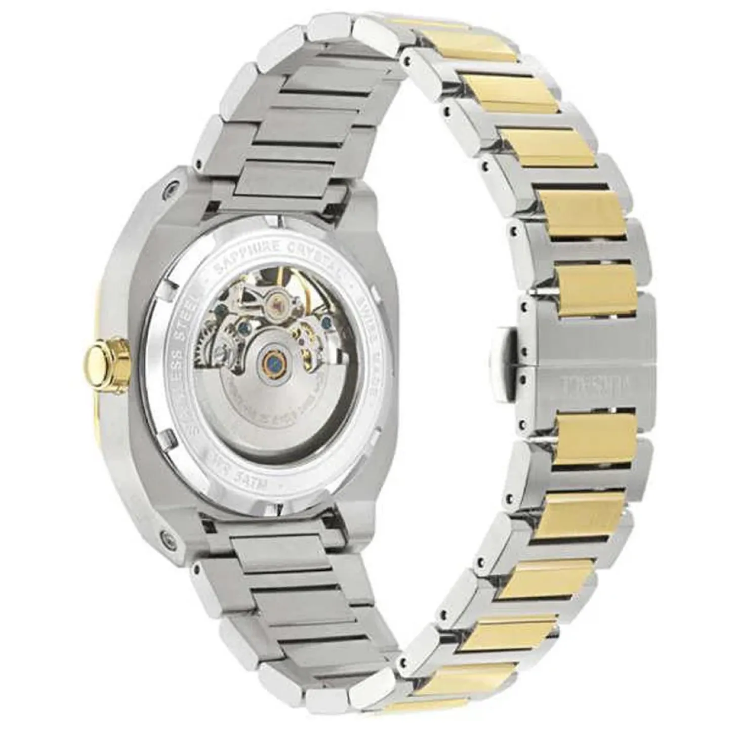 Versace Herrenuhr Automatik V-Contempo Bicolor/Grün VE0I00325