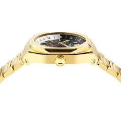 Versace Herrenuhr Automatik V-Contempo Gold/Schwarz VE0I00425