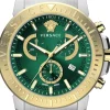 Versace Herrenuhr New Chrono 45mm Chronograph VE2E00421