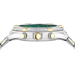 Versace Herrenuhr Sporty Greca Chrono Bicolor/Grün VESO00622