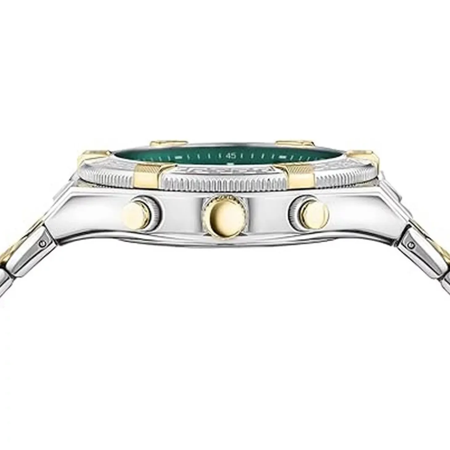 Versace Herrenuhr Sporty Greca Chrono Bicolor/Grün VESO00622