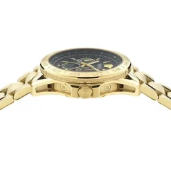 Versace Herrenuhr V-Galaxy Moonphase Gold/Schwarz VE0K00425
