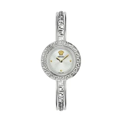 Versace La Greca VE8C00324 Damenuhr Silber 28 mm
