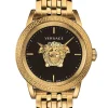 Versace Palazzo Empire Schweizer Herrenuhr Gold Stahl 43mm VERD008 19