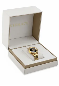 Versace Palazzo Empire Schweizer Herrenuhr Gold Stahl 43mm VERD008 19