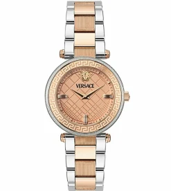 Versace Reve VE8B00424 Damen Uhr Two‑Tone/Roségold
