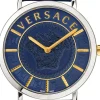 Versace Schweizer Uhr V-Essential silber VEK4001 21