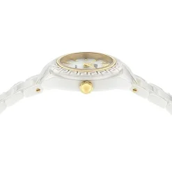 Versace Uhr Damen DV One Mini Weiß Keramik VE9F00224