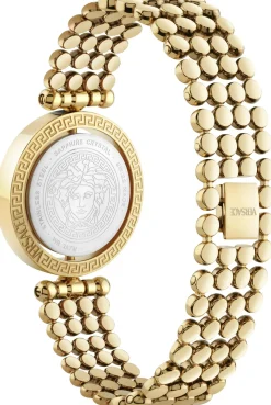 Versace Uhr Damen Eon Restyling Gold/Silber Edelstahl VEHFA0725