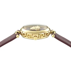 Versace Uhr Damen Medusa Jewel Bordeaux/Gold VE0B00125