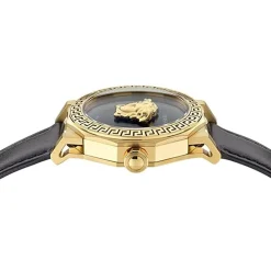 Versace Uhr Damen Medusa Deco Schwarz/Gold VE7B00223