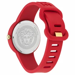 Versace Uhr Damen Medusa Pop VE8J00324 Rot Silikon