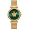 Versace Uhr Damen Palazzo Empire Greca Diamond Gold/Grün VEDV01619
