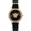 Versace Uhr Damen Palazzo Empire Greca Diamond Schwarz/Gold VEDV00919