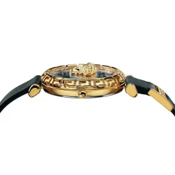 Versace Uhr Damen Palazzo Empire Greca Diamond Schwarz/Gold VEDV00919