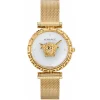 Versace Uhr Damen Palazzo Empire Greca Diamond Gold/Weiß VEDV01419