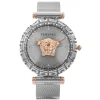 Versace Uhr Damen Palazzo Empire Greca Diamond Silber/Roségold VEDV01219