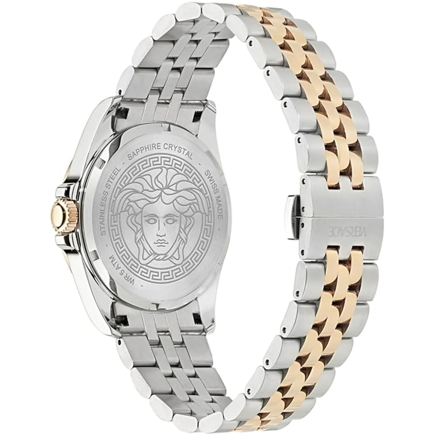 Versace Uhr Herren Anteo Weiß/Gold-Silber VE9H00424