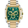 Versace Uhr Herren Dominus Chronograph Two‑Tone VE6H01125