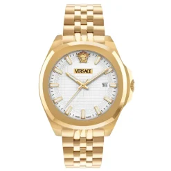 Versace Uhr Herren Gold/Weiß VEKKA0625