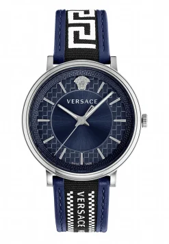 Versace Uhr Herren V‑CIRCLE blau VE5A01121