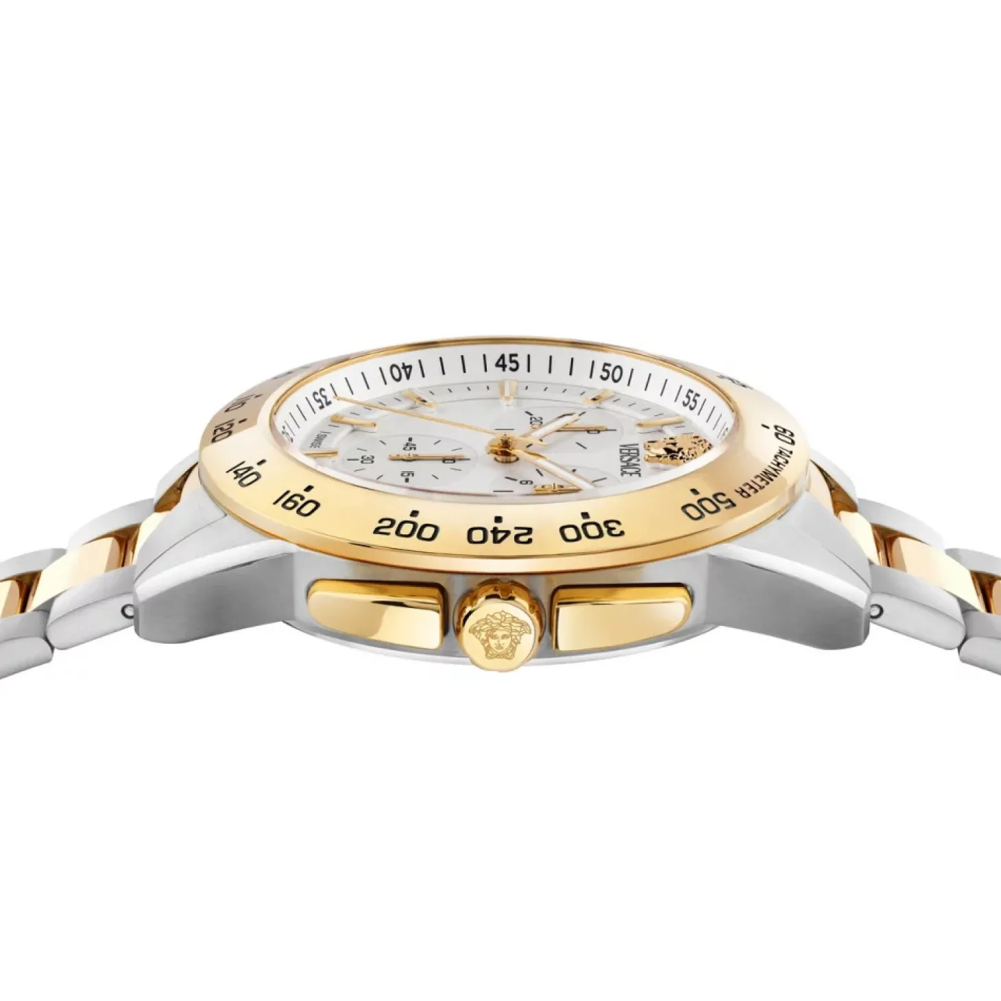 Versace Uhr Herren V‑Sport Chrono Silber/Gold VEKIA0525
