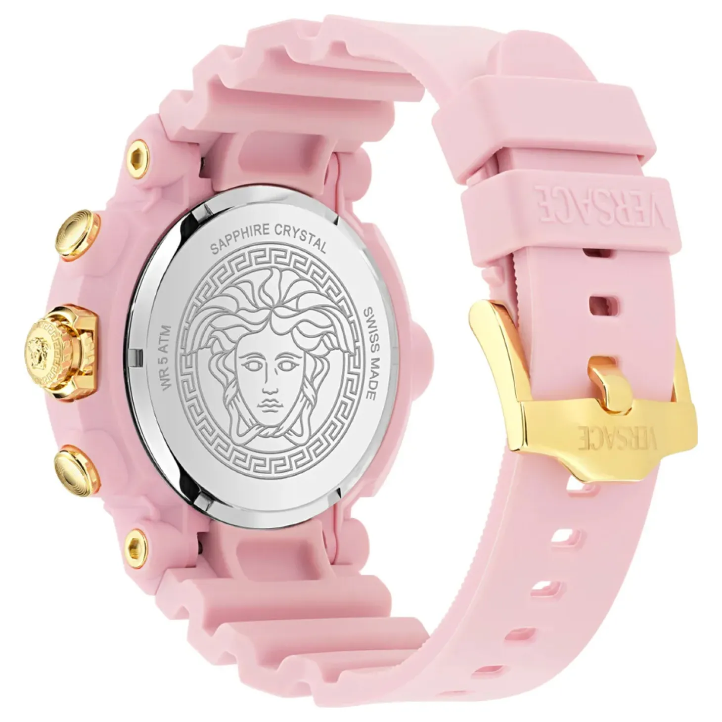 Versace Uhr V-Real Active Chrono Rosa VE0L00425