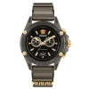Versace Unisex Chronograph New Icon Active 44 mm Anthrazit VE8P01125