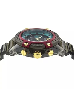 Versace Unisex Chronograph New Icon Active 44 mm Multicolor VE8P00224