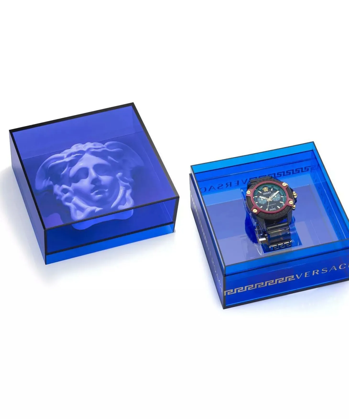 Versace Unisex Chronograph New Icon Active 44 mm Multicolor VE8P00224