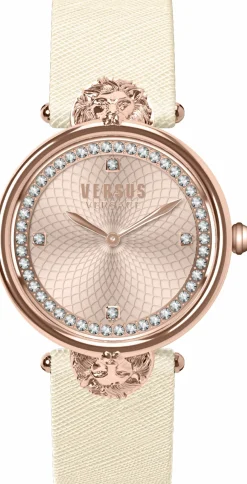 Versus by Versace Damen Armbanduhr Victoria Harbour 34 mm Armband Leder VSP333321