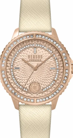 Versus by Versace Damen Armbanduhr Montorgueil 38 mm Armband Edelstahl VSPLM3721