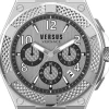 Versus by Versace Herren Armbanduhr Esteve 46 mm Armband Leder VSPEW0119