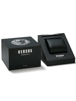 Versus by Versace Herren Armbanduhr Esteve 46 mm Armband Leder VSPEW0119