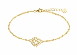 XENOX Armband 925/Silber Gelbgold plattiert