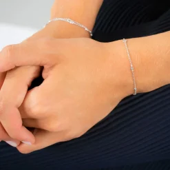 Xenox Damen 925 Sterling Silber Armband XS3831