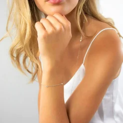 Xenox Damen 925 Sterling Silber Armband XS3831