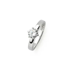 Xenox Damen Zirkonia-Ring Krappenfassung Größe 54 Silber XS7356.54