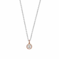 Xenox Damen-Ketten mit AnhÀnger 925 Sterlingsilber XS7284R