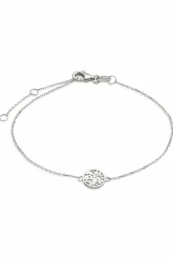 XENOX FINE XG4412 Damen Armband Lebensbaum 9 Karat (375) Weißgold 18 cm