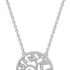 XENOX Kette Damen "Lebensbaum" silberfarben XS2944