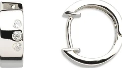 Xenox Modern Classic Creolen Silber XS8512