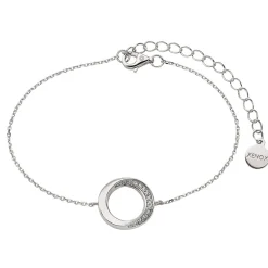 XENOX XS2128 Damen Armband Sterling-Silber 925 Silber weiß Zirkonia 20 cm