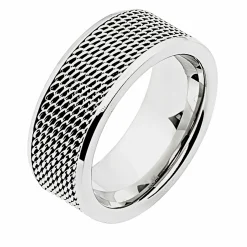 ZEEme Stainless Steel Edelstahl glanz Ring 41675920441438